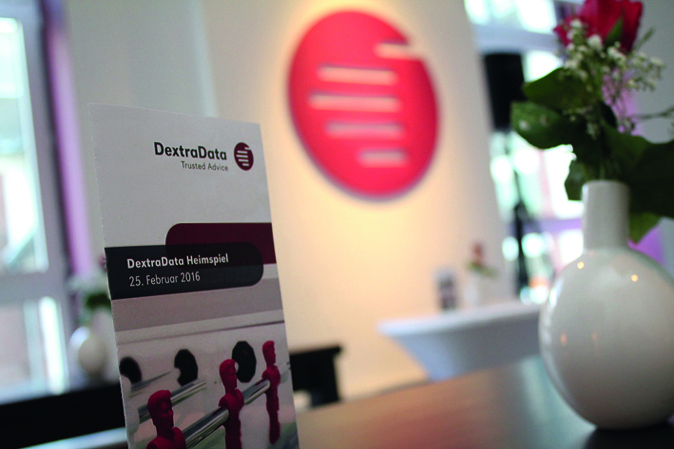 DextraData lud lokale Partner zum `Heimspiel´in die Essener Geschäftsräume im Girardethaus (Bildquel