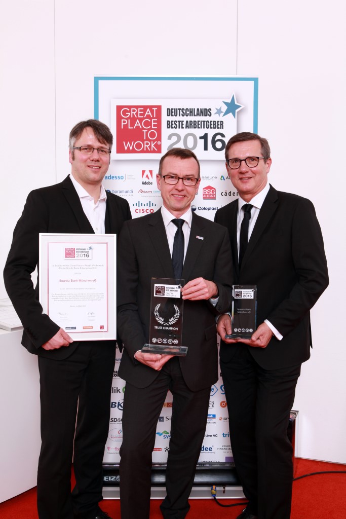 Preisverleihung zu?Deutschlands Beste Arbeitgeber 2016?am 15. März in Berlin. (Bildquelle: Schmidt/G Preisverleihung zu?Deutschlands Beste Arbeitgeber 2016?am 15. März in Berlin. (Bildquelle: Schmidt/G