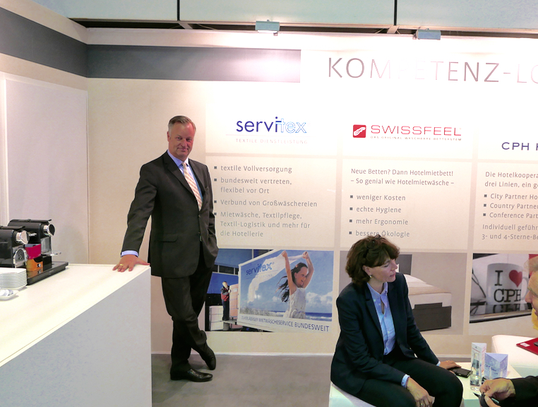 Karsten Jeß, Hauptgeschäftsführer Servitex GmbH (Servitex Kompetenz-Lounge, ITB) Karsten Jeß, Hauptgeschäftsführer Servitex GmbH (Servitex Kompetenz-Lounge, ITB)
