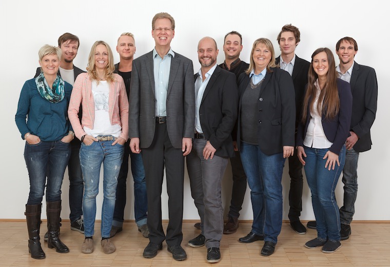 Das Team der proMitos GmbH in Saalfelden. (Bildquelle: @ proMitos GmbH/Wöckinger)
