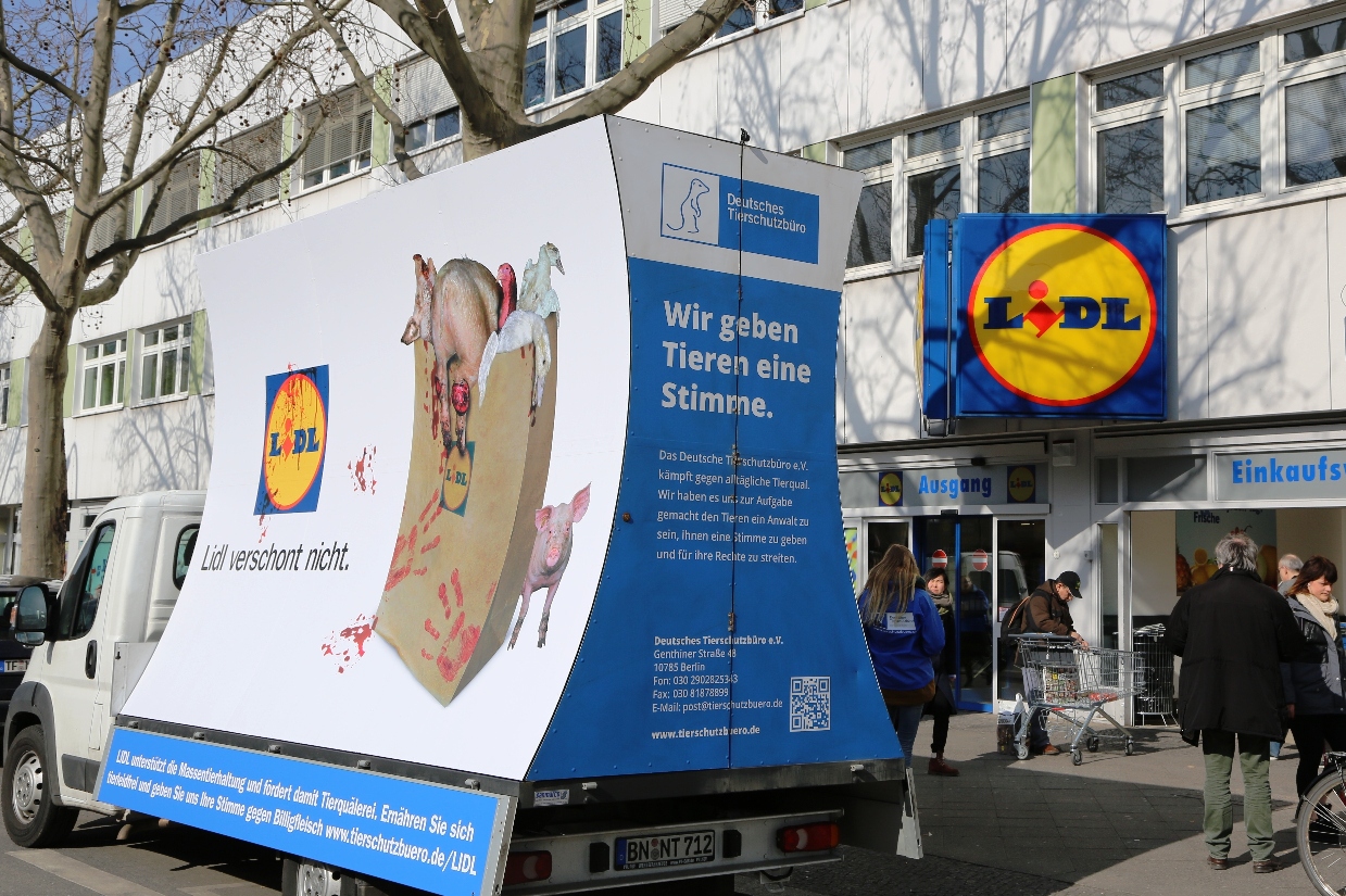 Plakatwagen kommt nach Potsdam: 