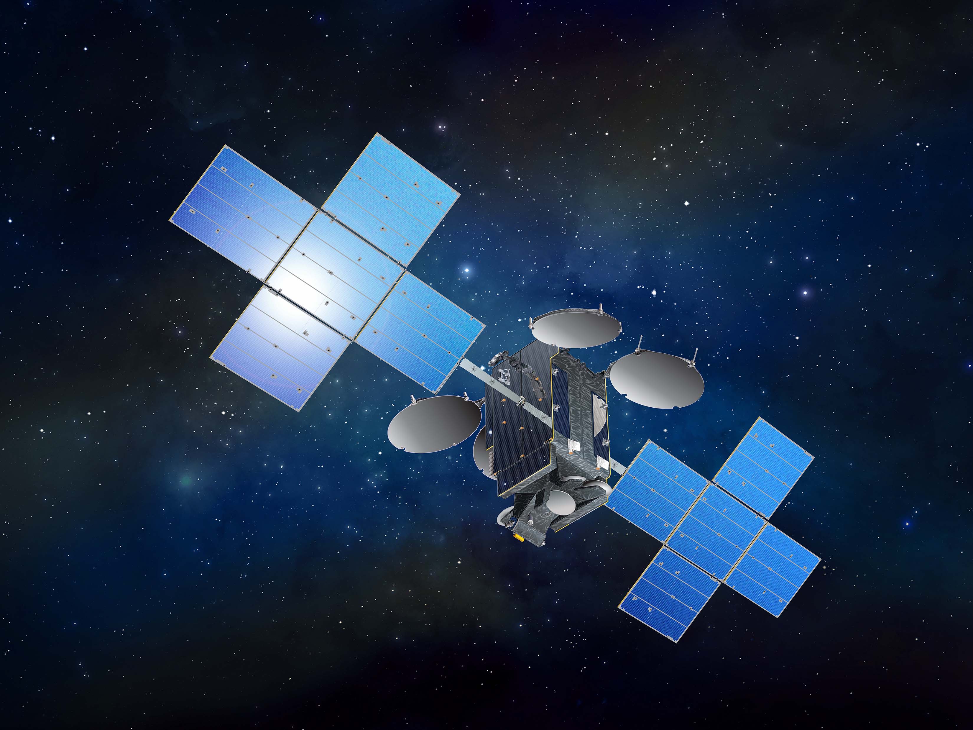 Der neue Satellit EUTELSAT 7C