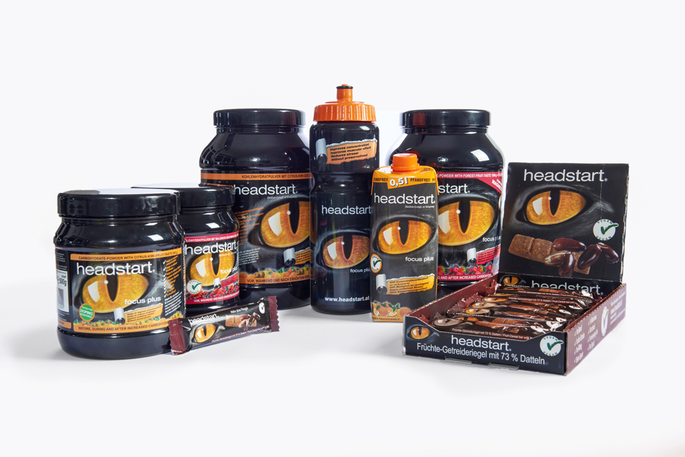 Energie für den ganzen Tag - ohne Koffein oder Taurin aber mit headstart für mehr Power. Energie für den ganzen Tag - ohne Koffein oder Taurin aber mit headstart für mehr Power.