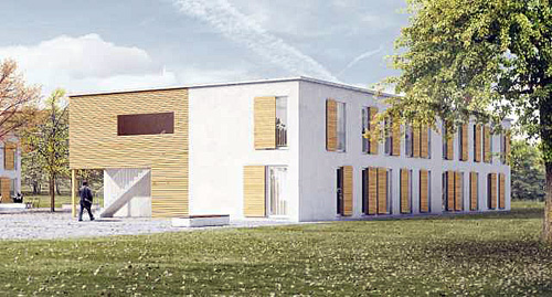 Vorstandardisierter Systembau (Bildquelle: SÄBU Holzbau GmbH)