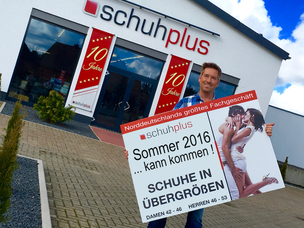 "Größte Auswahl der Firmengeschichte": schuhplus-Chef Kay Zimmer freut sich auf die neue S "Größte Auswahl der Firmengeschichte": schuhplus-Chef Kay Zimmer freut sich auf die neue S