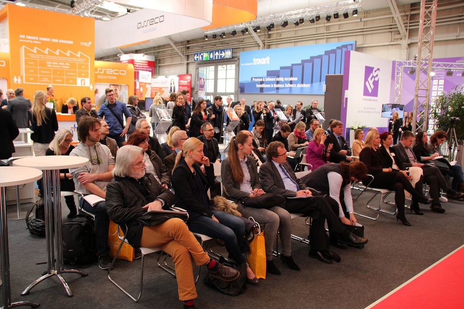 Gut besuchte Podiumsdiskussionen auf der CeBIT 2016 Gut besuchte Podiumsdiskussionen auf der CeBIT 2016