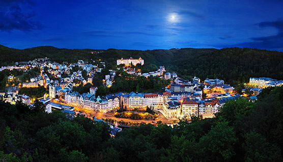 Blick auf Karlsbad. (Bildquelle: Foto Ladislav Renner) Blick auf Karlsbad. (Bildquelle: Foto Ladislav Renner)