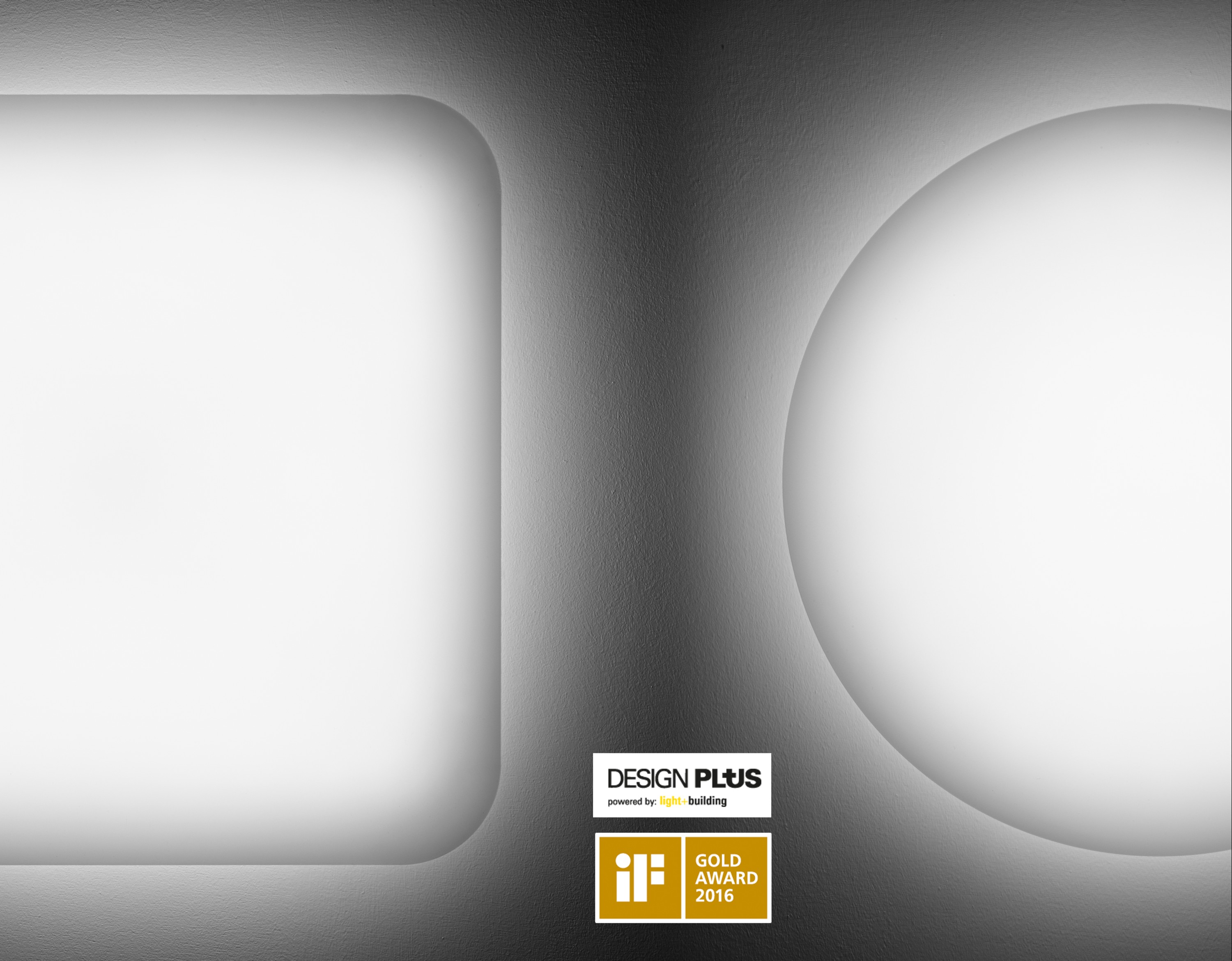 Herausragende Designleistung: die 74R und 74Q LED Wand- und Deckenleuchte erhält den iF Gold Award. Herausragende Designleistung: die 74R und 74Q LED Wand- und Deckenleuchte erhält den iF Gold Award.
