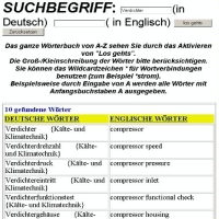 Fauchausdrücke der Kältetechnik + Klimatechnik