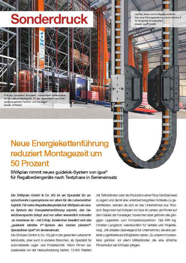 Der Sonderdruck wird auf der Homepage von SIVAplan als PDF-Dokument zum Download angeboten.