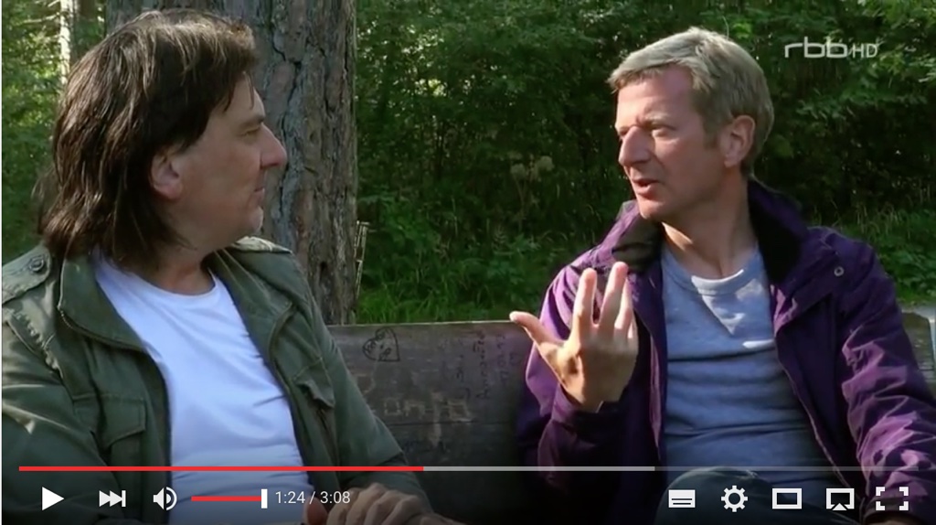 Interview Michael Kessler - Christoph Mayer RBB (Bildquelle: (c) RBB Berlin)