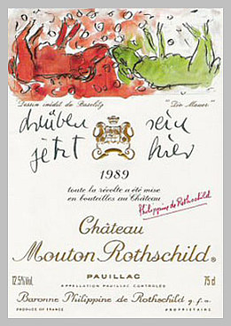 Weinauktion Auctionata Weltrekord für Mouton Rothschild 1989 750ml Weinauktion Auctionata Weltrekord für Mouton Rothschild 1989 750ml