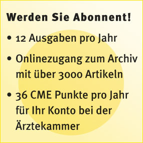 36 CME Punkte für Ihre ärztliche Fortbildung 36 CME Punkte für Ihre ärztliche Fortbildung