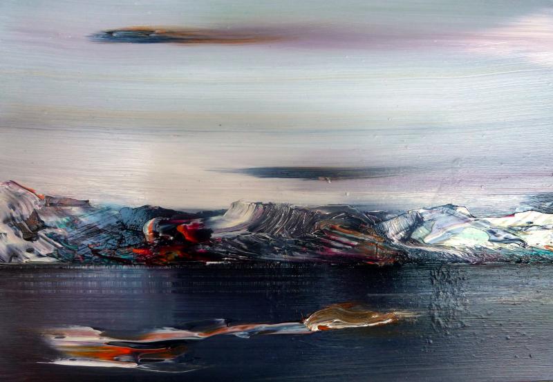 (c) Christian von Grumbkow, Colour Scape, Öl auf Holz, 20 x 30 cm, 2013 (c) Christian von Grumbkow, Colour Scape, Öl auf Holz, 20 x 30 cm, 2013