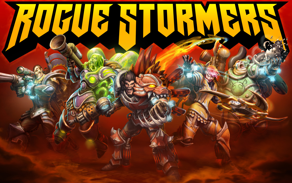 Fünf freischaltbare Charaktere bilden in"Rogue Stormers" die Sturmtruppe. (Bildquelle: @ B