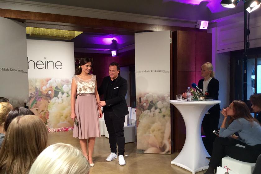 Guido Maria Kretschmer bei der Präsentation seiner Plus Size Kollektion I Bild: PlusPerfekt.de Guido Maria Kretschmer bei der Präsentation seiner Plus Size Kollektion I Bild: PlusPerfekt.de