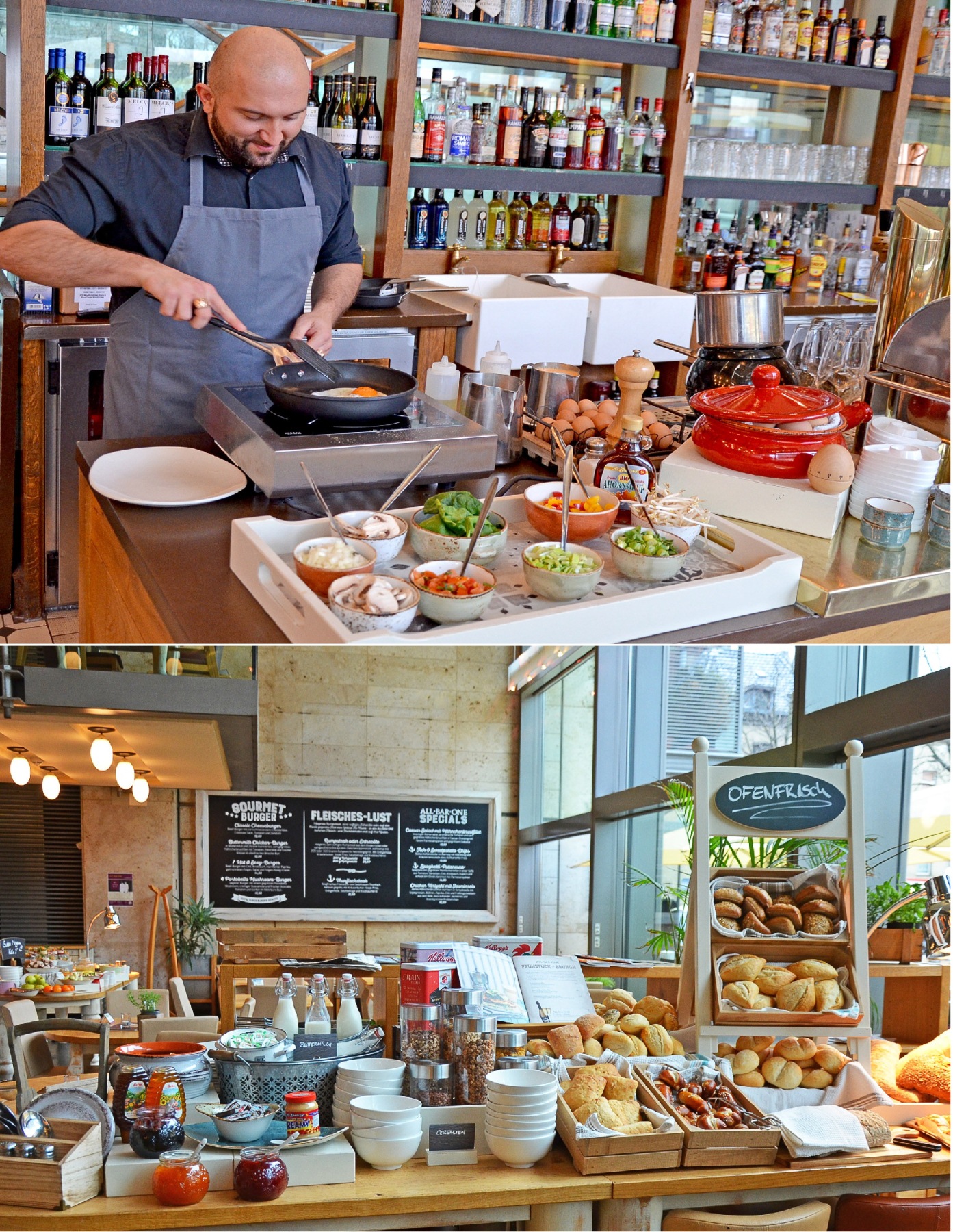 Live Cooking Event & Verwöhnprogramm zum Frühstück in der Kölner All Bar One; Bildhinweis: All Bar O Live Cooking Event & Verwöhnprogramm zum Frühstück in der Kölner All Bar One; Bildhinweis: All Bar O