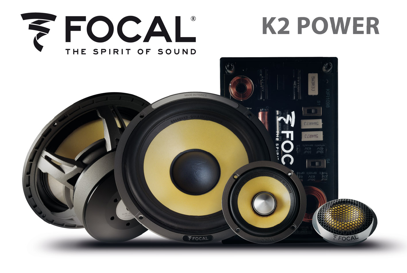 ES 165KX3: Focal 3-Wege Compo aus der K2 Power Serie ES 165KX3: Focal 3-Wege Compo aus der K2 Power Serie