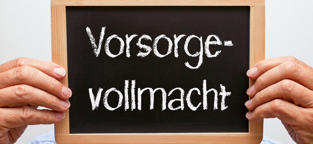 Die Vorsorgevollmacht Die Vorsorgevollmacht