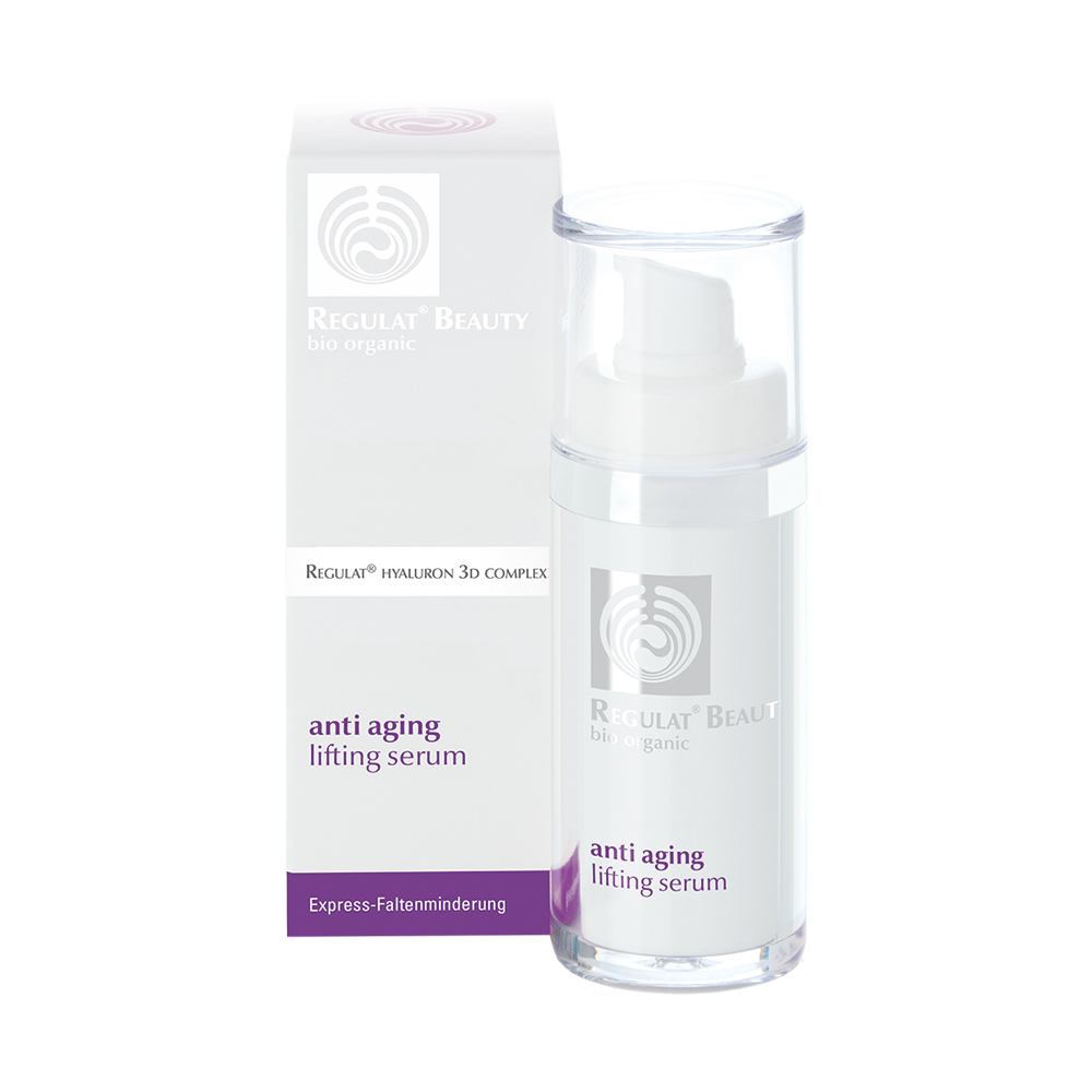 Das Anti-Aging Lifting Serum kann die Haut verhelfen, jünger und glatter zu wirken.