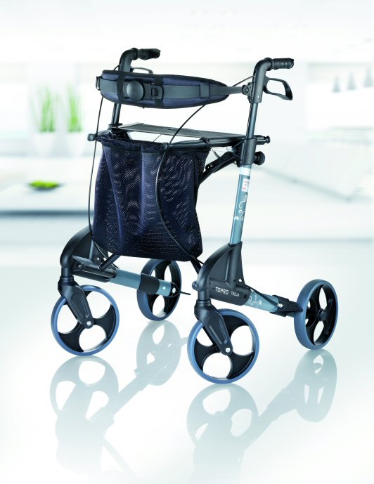 Der Rollator TOPRO Troja Classic ist jetzt noch leichter und attraktiver für seine Nutzer. (Bildquel