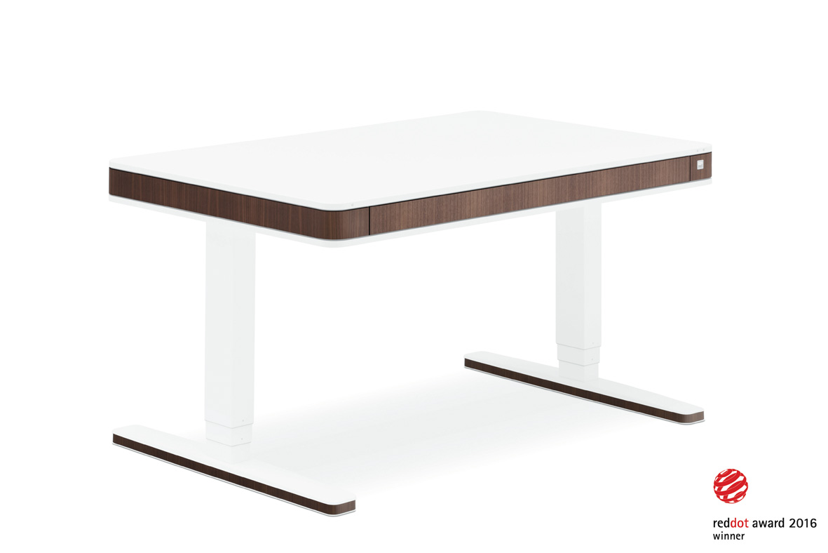 Schreibtisch moll T7 prämiert mit dem Red Dot Award: Product Design 2016 Schreibtisch moll T7 prämiert mit dem Red Dot Award: Product Design 2016