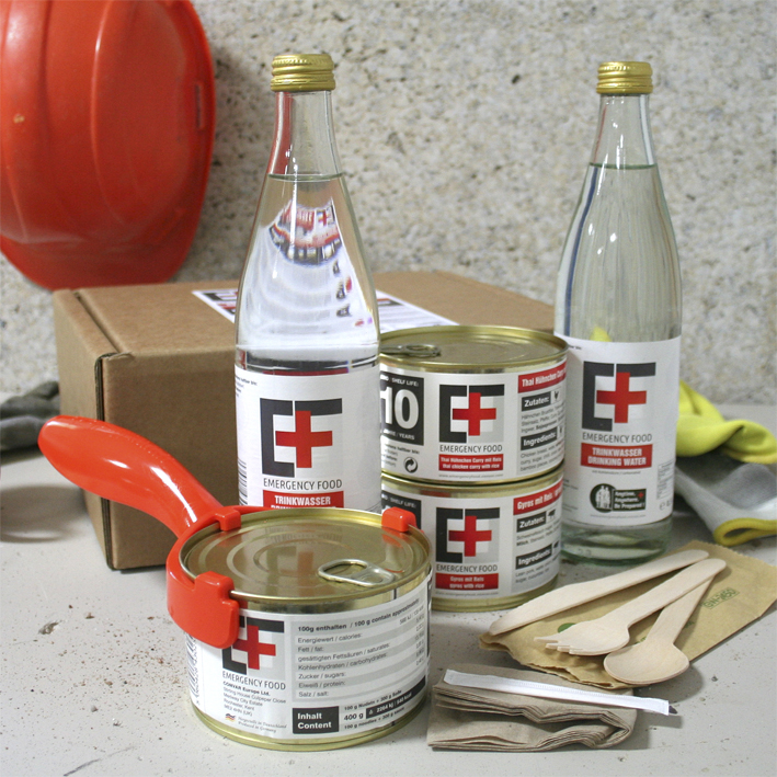 Emergency-Food-Produkte (Bildquelle: CONVAR Europe Ltd.)