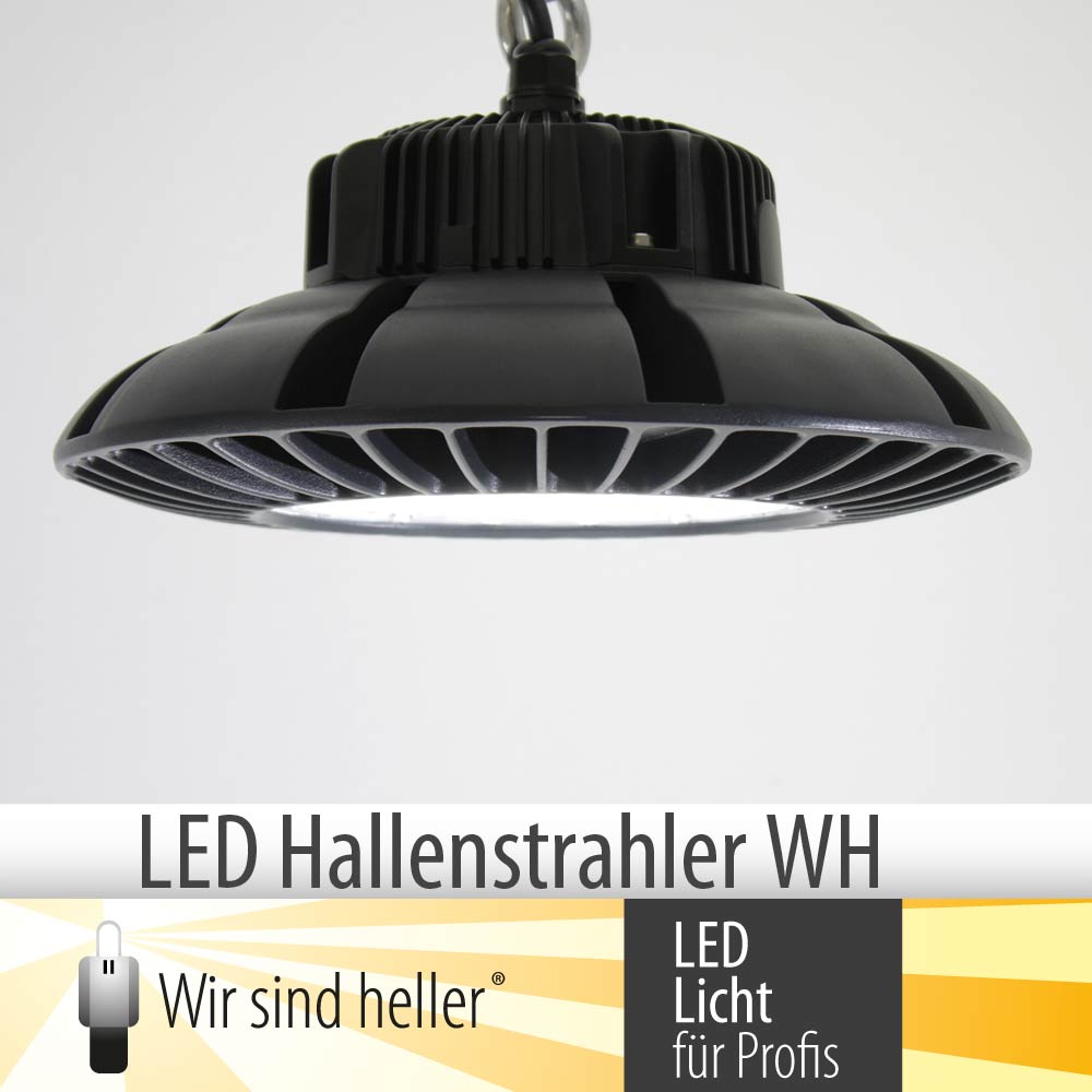 LED-Hallenstrahler Serie WH: Klein, kompakt, lichtstark LED-Hallenstrahler Serie WH: Klein, kompakt, lichtstark