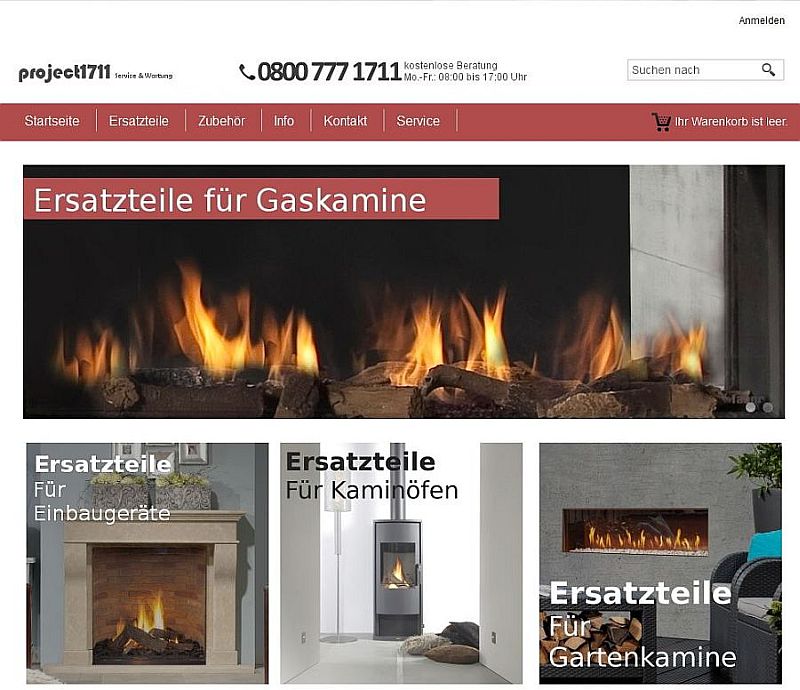 Der neue Onlineshop mit Ersatzteilen für Gaskamine von Faber Der neue Onlineshop mit Ersatzteilen für Gaskamine von Faber