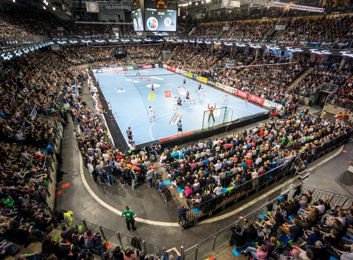 (Foto: hl-studios, Erlangen) - Handball-Bundesliga: HC Erlangen will gegen Essen den Rekord knacken (Foto: hl-studios, Erlangen) - Handball-Bundesliga: HC Erlangen will gegen Essen den Rekord knacken