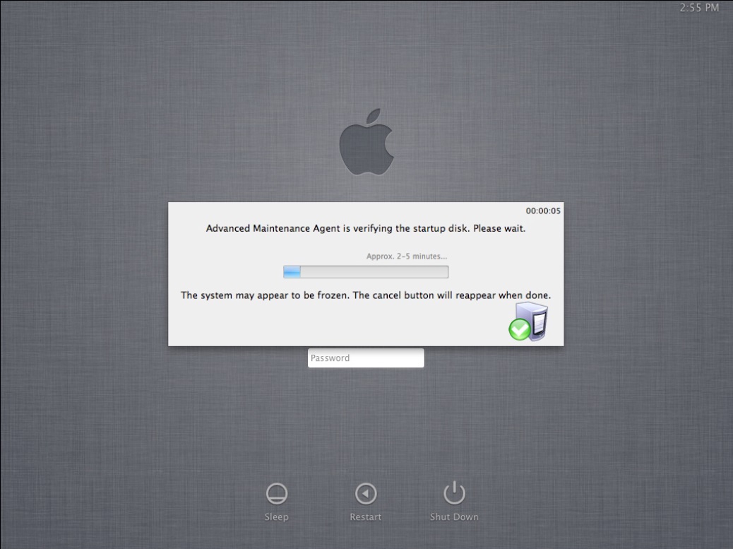 Routine Mac maintenance in progress©LOGICnow (Bildquelle:©LOGICnow)