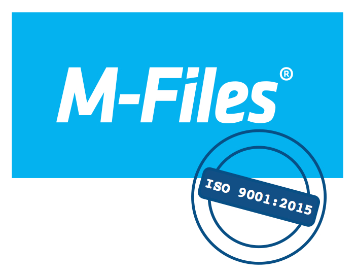 M-Files erfüllt die Anforderungen des Qualitätsstandards ISO 9001:2015