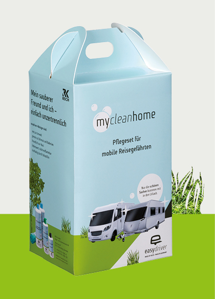 Caravan- und Reisemobil-Pflege-Set easydriver mycleanhome (Bildquelle: easydriver)