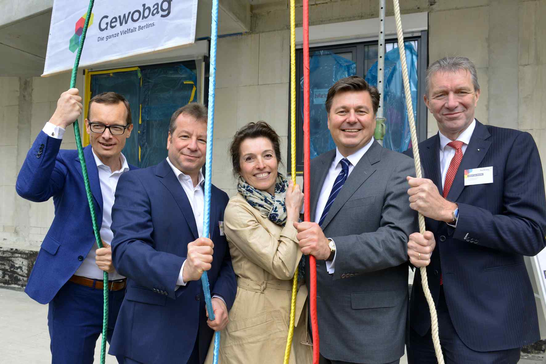 Markus Terboven, Frank Balzer, Snezana Michaelis, Andreas Geisel und Albert ten Brinke