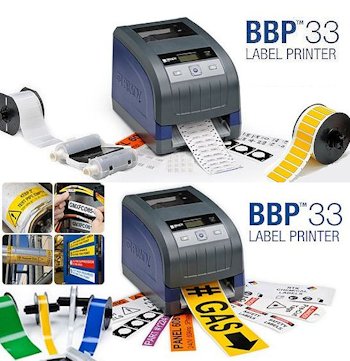 Multitalent Brady BBP33 - Ein sehr vielseitiger Etikettendrucker Multitalent Brady BBP33 - Ein sehr vielseitiger Etikettendrucker