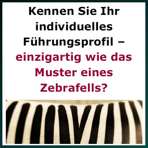 Der individuelle Pulzing Z-Print - einzigartig wie das Muster eines zebrafells.