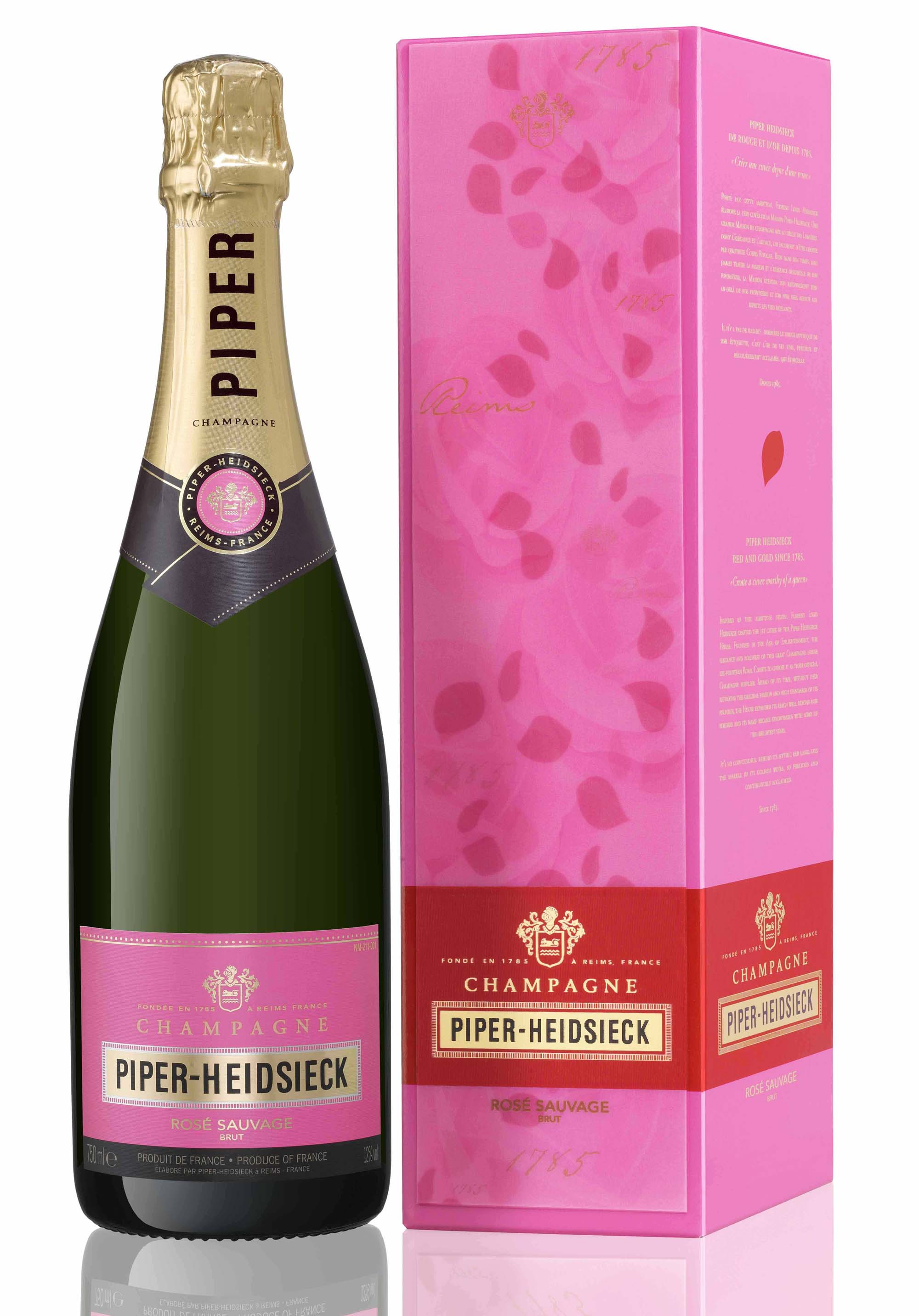 PIPER-HEIDSIECK RoséSauvage in der Geschenkverpackung PIPER-HEIDSIECK RoséSauvage in der Geschenkverpackung