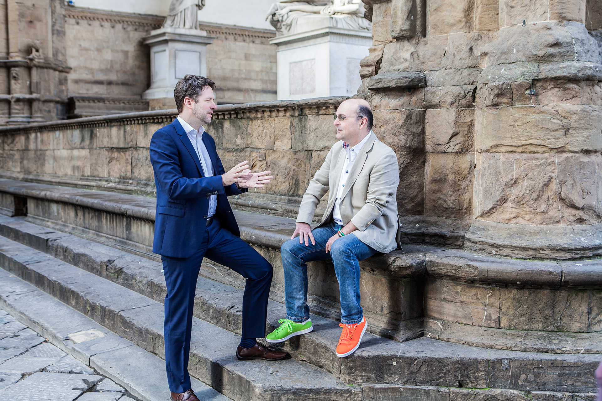 verrocchio-Gründer Buchholz und van Aerssen steigern Innovationskompetenz von Einzelnen und Unterneh