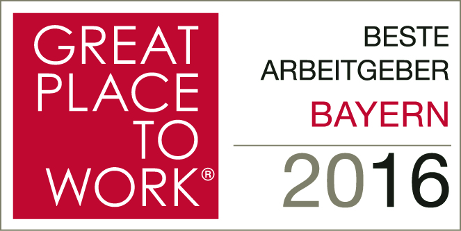 Great Place to Work®Wettbewerb?Bayerns Beste Arbeitgeber 2016?