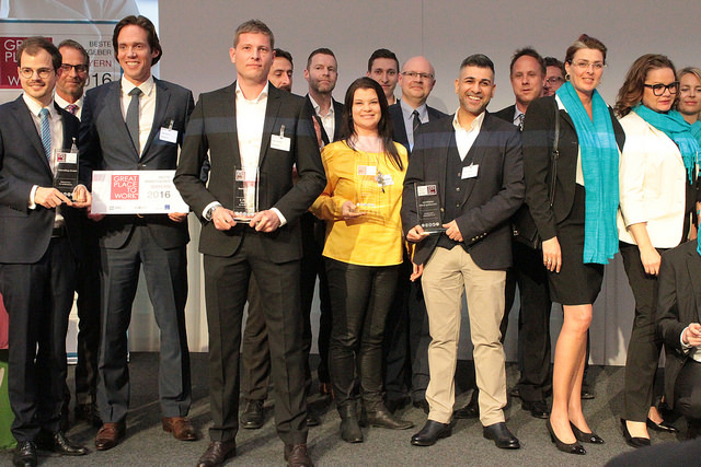Great Place to Work - Beste Arbeitgeber Bayerns (Bildquelle: @ Great Place to Work®) Great Place to Work - Beste Arbeitgeber Bayerns (Bildquelle: @ Great Place to Work®)