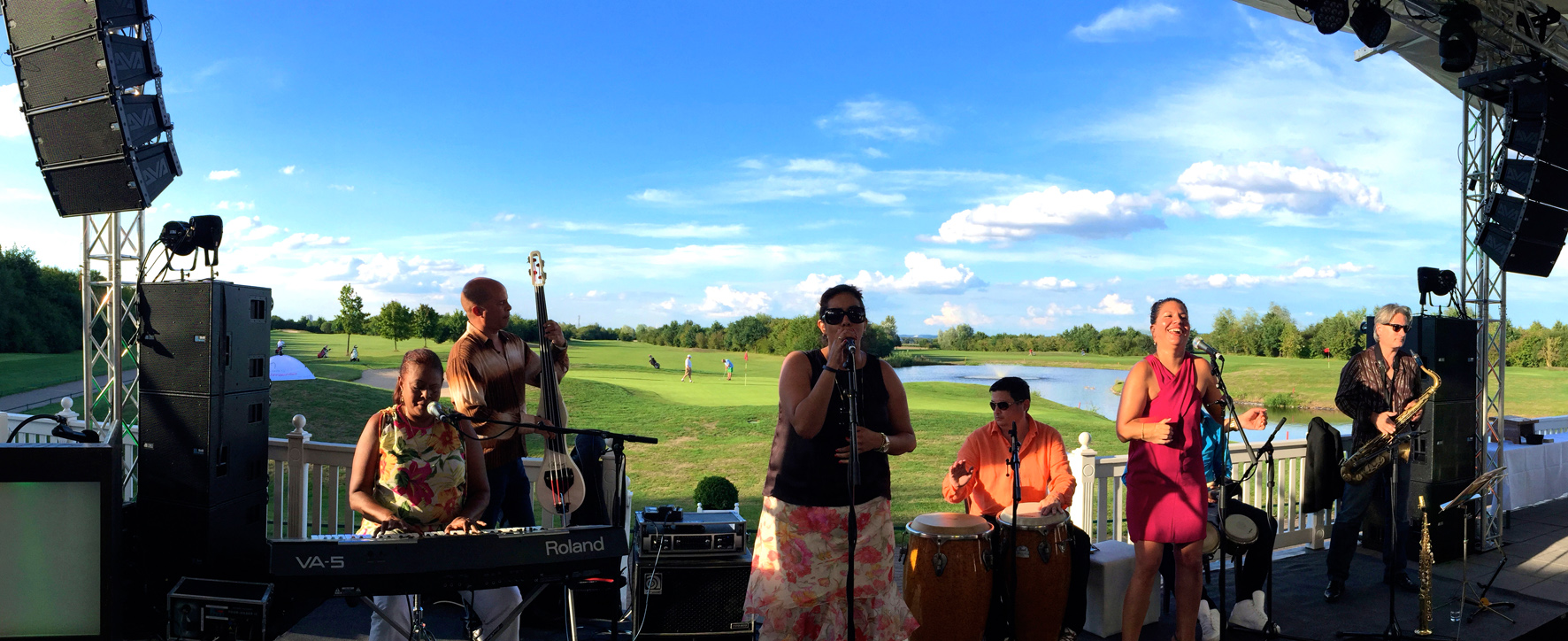 Golf & Salsa. Golf & Salsa.