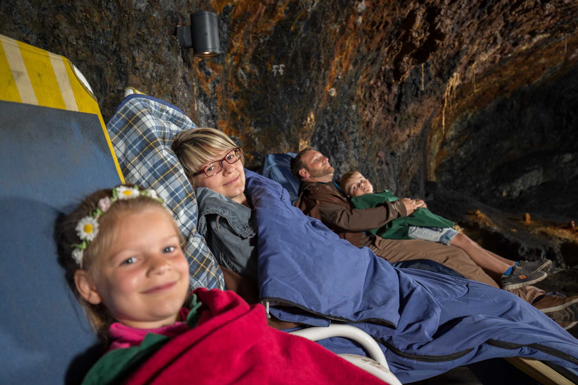 Durchatmen im Heilstollen