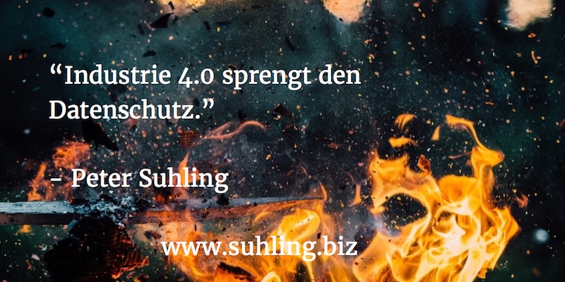 Industrie 4.0 sprengt den Datenschutz