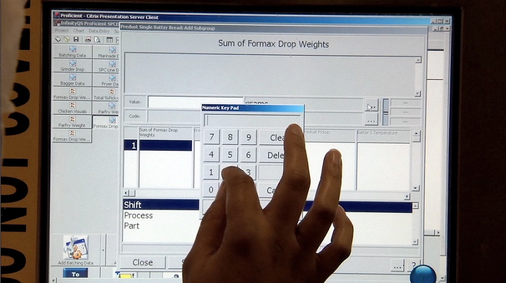 Data Entry Screen Shot (Bildquelle:©InfinityQS) Data Entry Screen Shot (Bildquelle:©InfinityQS)