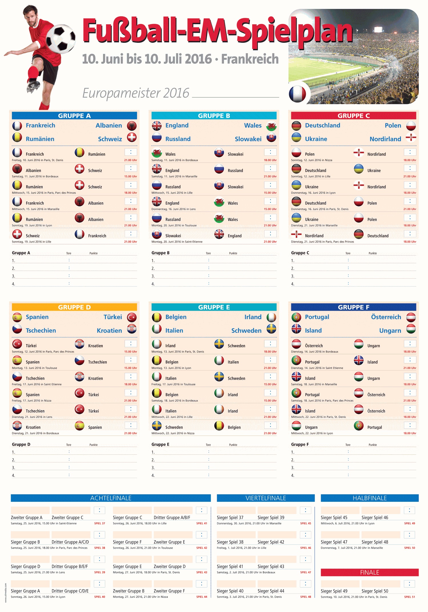 Das ultimative Werbemittel zur Fußball-Europameisterschaft 2016