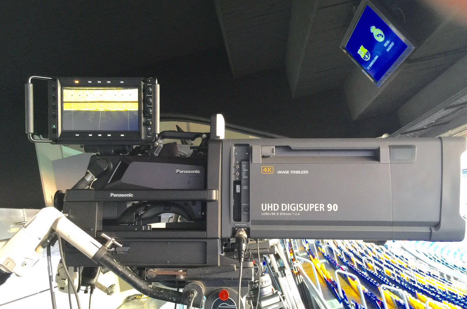 Panasonic AK-UC3000 beim"El Clasico" (Bildquelle: Panasonic) Panasonic AK-UC3000 beim"El Clasico" (Bildquelle: Panasonic)