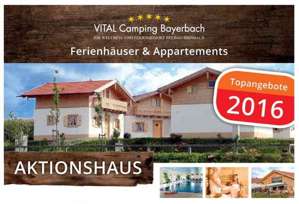 Flexibel buchbare Ferienhäuser und Appartements bei VITAL Camping Bayerbach. Foto: Tonya Schulz