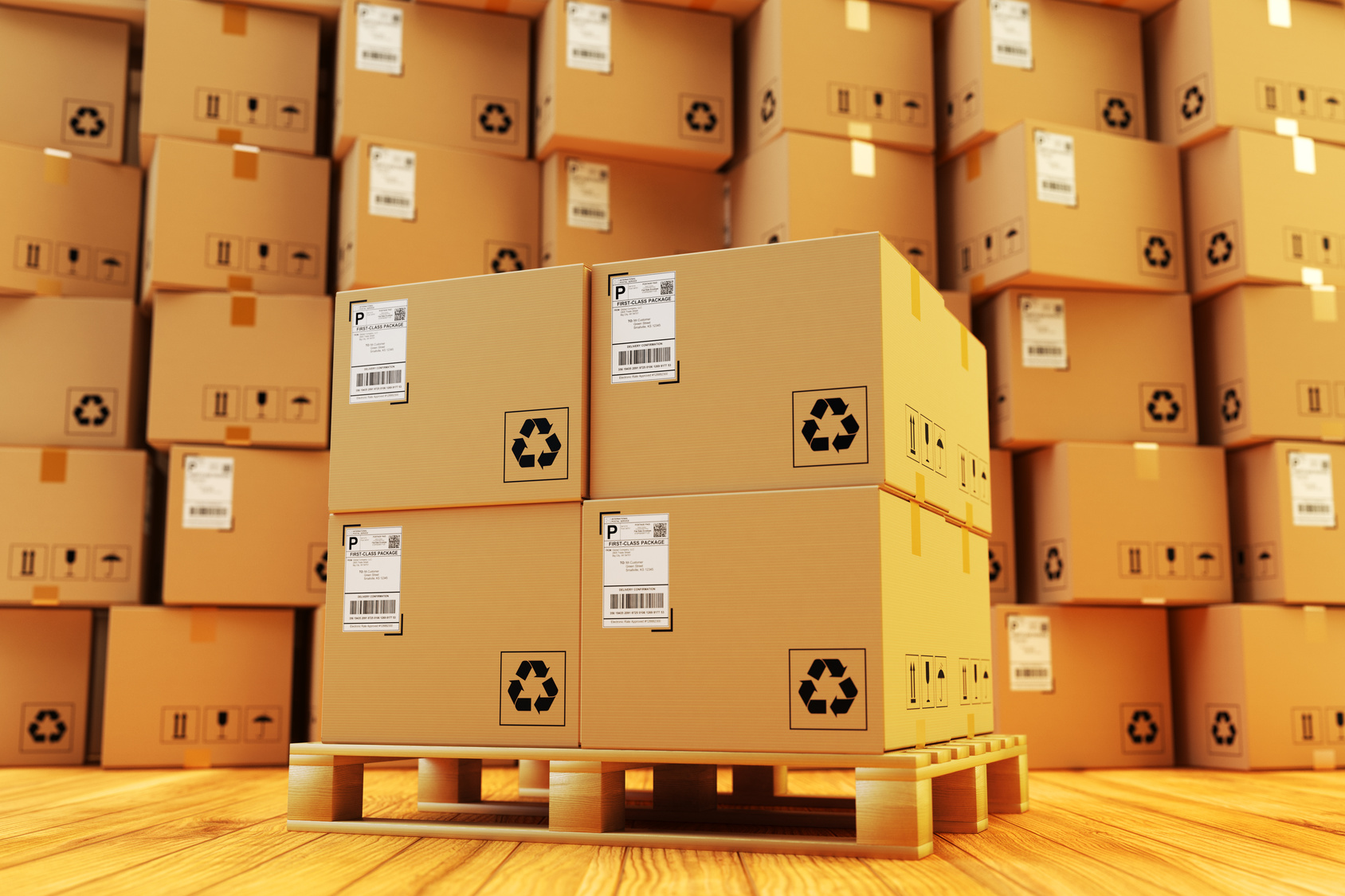 Distribution Warehouse (Bildquelle: (c) Cybrain - Fotolia)