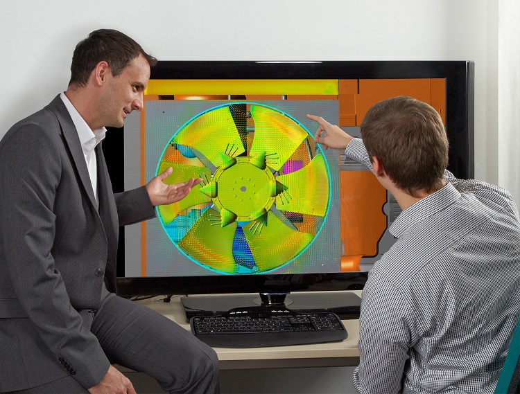 [M] BOGE nutzt die CFD-(Computational Fluid Dynamics)-Simulationssoftware FlowVision von Capvidia. (