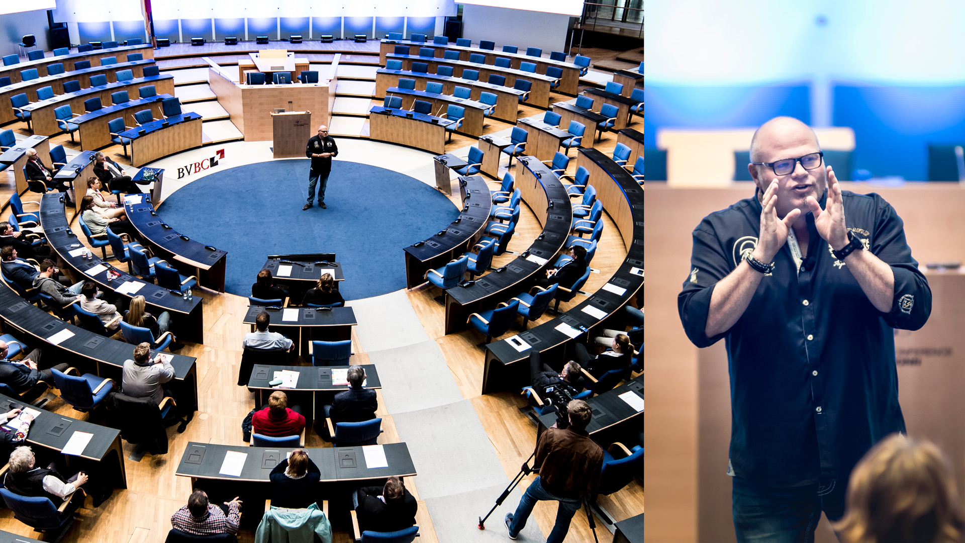 Kommunizieren mit Persönlichkeit: Achim Wiedemann begeisterte die Besucher der ReWeCo. Kommunizieren mit Persönlichkeit: Achim Wiedemann begeisterte die Besucher der ReWeCo.